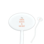 Unicorns Oval Plastic Stir Sticks (Personalized)