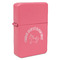 Unicorns Windproof Lighter - Pink - Single Sided (Personalized)