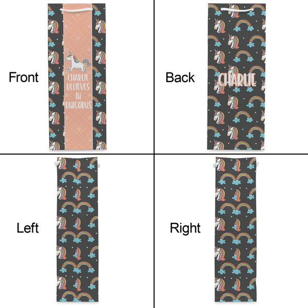 Unicorns Wine Gift Bag - Matte - Approval