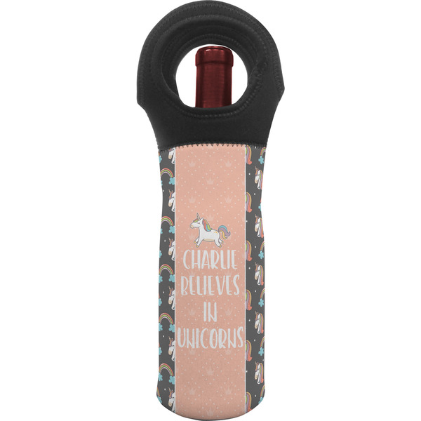 Custom Unicorns Wine Tote Bag (Personalized)