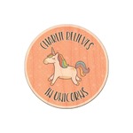 Unicorns Genuine Maple or Cherry Wood Sticker (Personalized)