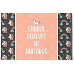 Unicorns Woven Mat (Personalized)