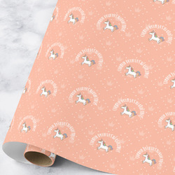 Unicorns Wrapping Paper Roll - Large (Personalized)