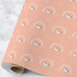 Unicorns Wrapping Paper Roll - Large - Matte (Personalized)