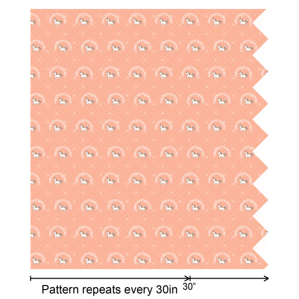 Unicorns Wrapping Paper Roll - Matte - Partial Roll