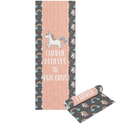 Unicorns Yoga Mat - Printed Front and Back (Personalized)