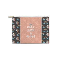 Unicorns Zipper Pouch - Small - 8.5"x6" (Personalized)