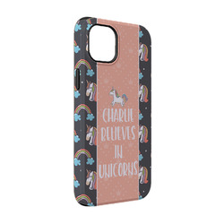 Unicorns iPhone Case - Rubber Lined - iPhone 14 (Personalized)