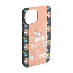 Unicorns iPhone Case - Plastic - iPhone 15 (Personalized)