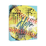 Softball Canvas Print (Personalized)