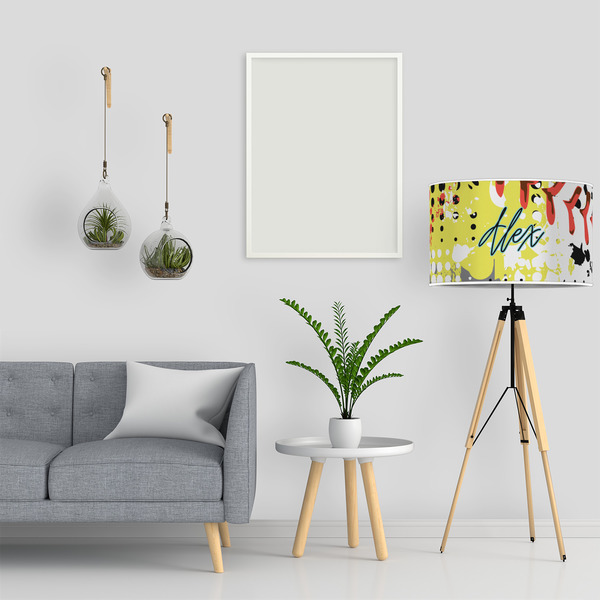 Softball 12" Drum Lampshade - LIFESTYLE