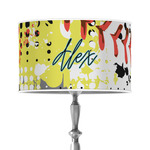 Softball 12" Drum Lamp Shade - Poly-film (Personalized)