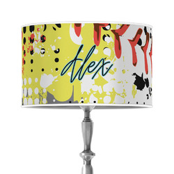 Softball 12" Drum Lamp Shade - Poly-film (Personalized)