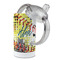 Softball 12 oz Stainless Steel Sippy Cups - Top Off
