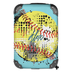 Softball Kids Hard Shell Backpack (Personalized)