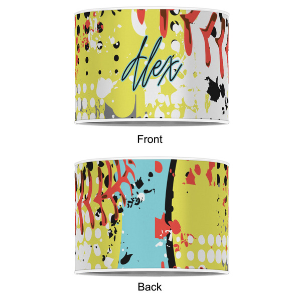 Softball 16" Drum Lampshade - APPROVAL (Poly Film)