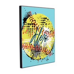 Softball Wood Prints (Personalized)