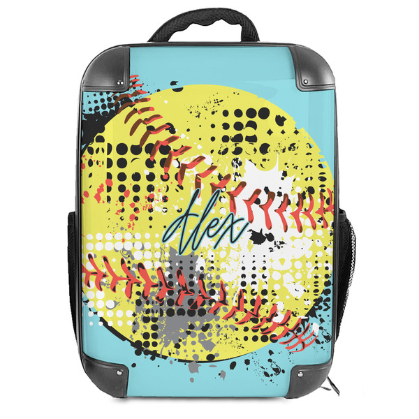 Custom Softball Hard Shell Backpack (Personalized)