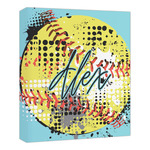 Softball Canvas Print - 20x24 (Personalized)
