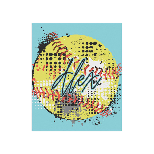 Custom Softball Poster - Matte - 20x24 (Personalized)