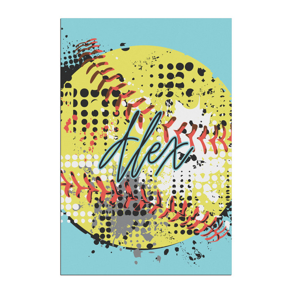 Custom Softball Posters - Matte - 20x30 (Personalized)