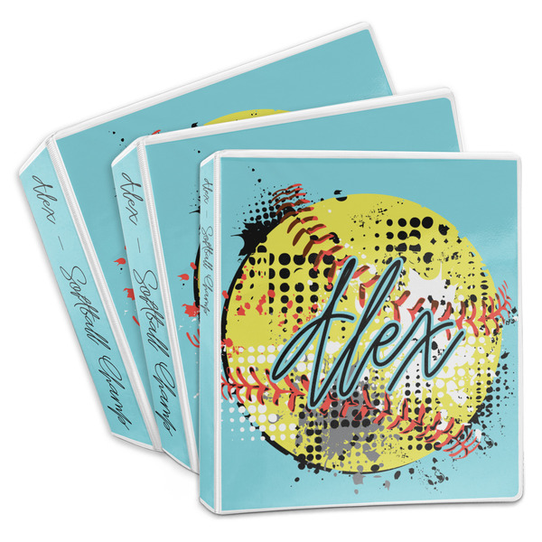 Softball 3-Ring Binder Group
