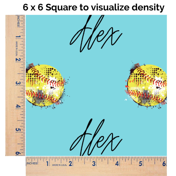 Softball 6x6 Swatch of Fabric