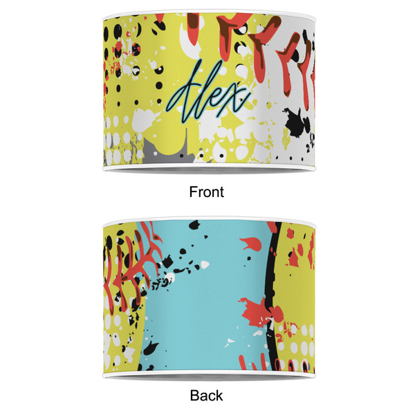 Softball 8" Drum Lampshade - APPROVAL (Poly Film)