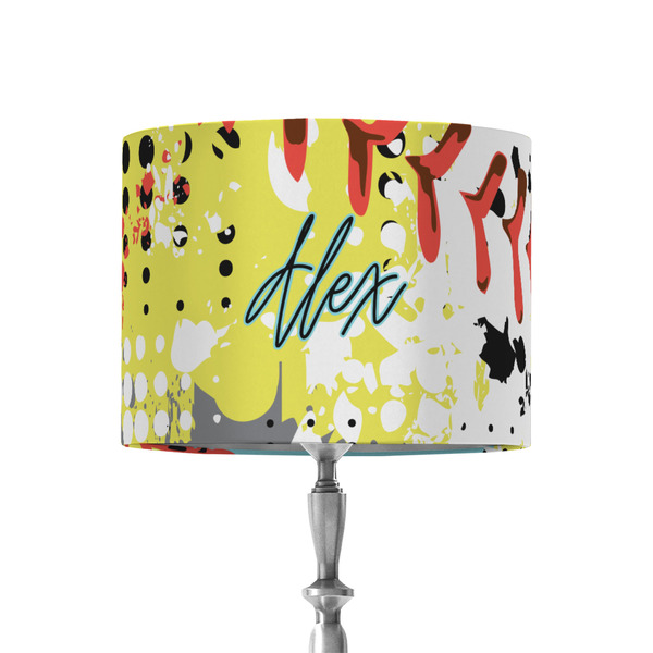 Custom Softball 8" Drum Lamp Shade - Fabric (Personalized)