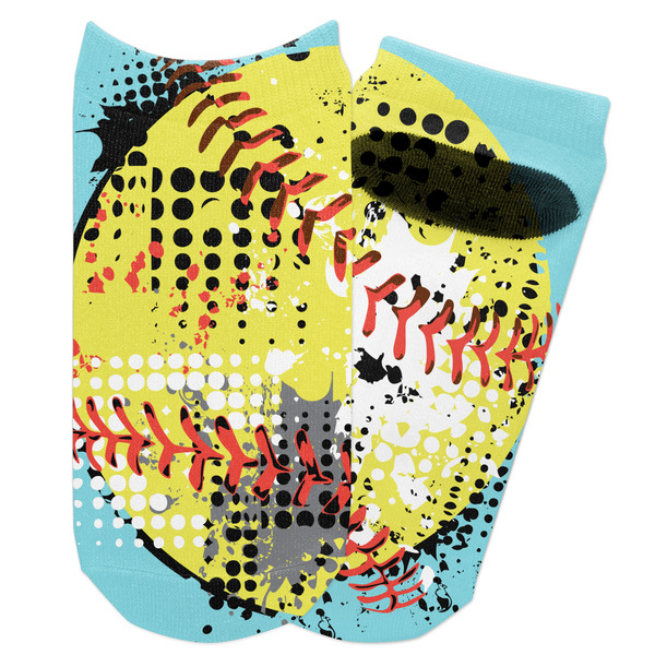 Custom Softball Adult Ankle Socks