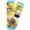 Softball Adult Crew Socks - Single Pair - Front and Back
