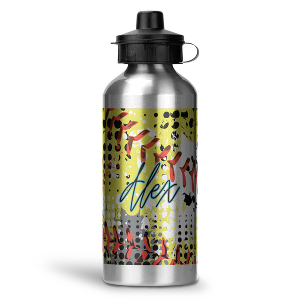 Custom Softball Water Bottles - 20 oz - Aluminum (Personalized)