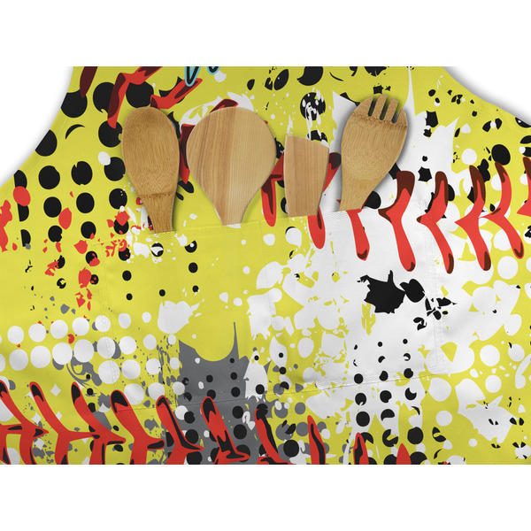 Softball Apron - Pocket Detail with Props