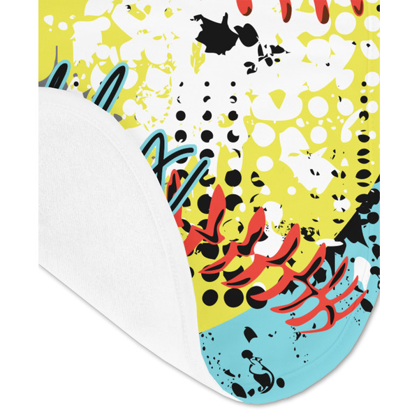 Softball Baby Bib - AFT detail