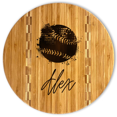Softball Bamboo Cutting Board (Personalized)