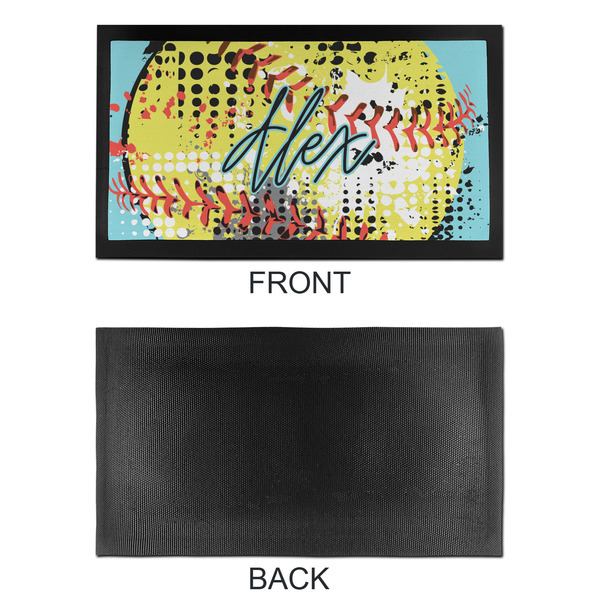 Softball Bar Mat - Small - APPROVAL