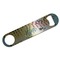 Softball Bar Bottle Opener - Silver w/ Name or Text