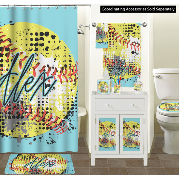 Softball Bathroom Scene