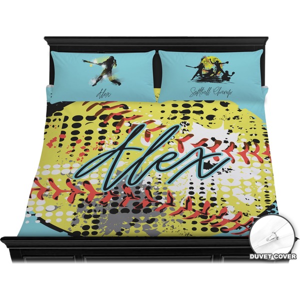 Softball Bedding Set (King) - Duvet