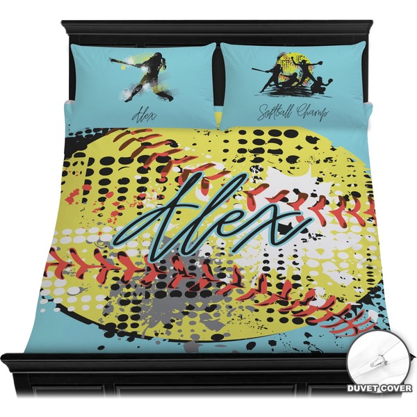 Softball Bedding Set (Queen) - Duvet