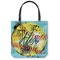 Softball Canvas Tote Bag (Front)