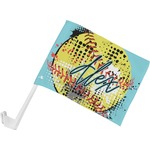 Softball Car Flag - Small w/ Name or Text