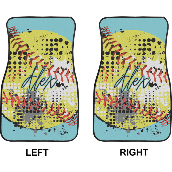 Softball Car Mat Front - Approval
