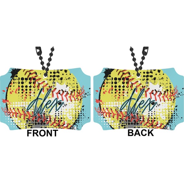 Softball Car Ornament - Berlin (Approval)