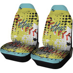 Softball Car Seat Covers (Set of Two) (Personalized)