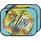 Softball Car Floor Mats (Back Seat) (Personalized)