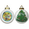 Softball Ceramic Christmas Ornament - X-Mas Tree (APPROVAL)
