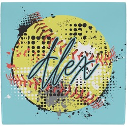 Softball Ceramic Tile Hot Pad (Personalized)