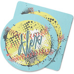 Softball Rubber Backed Coaster (Personalized)