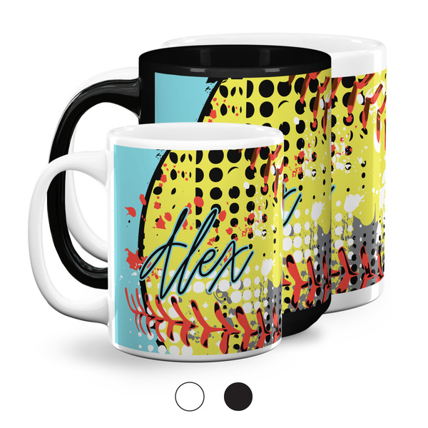 Softball Coffee Mugs Main